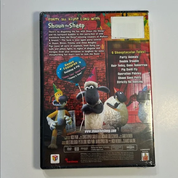 Shaun the Sheep Party Animals DVD‎ - Picture 2 of 2